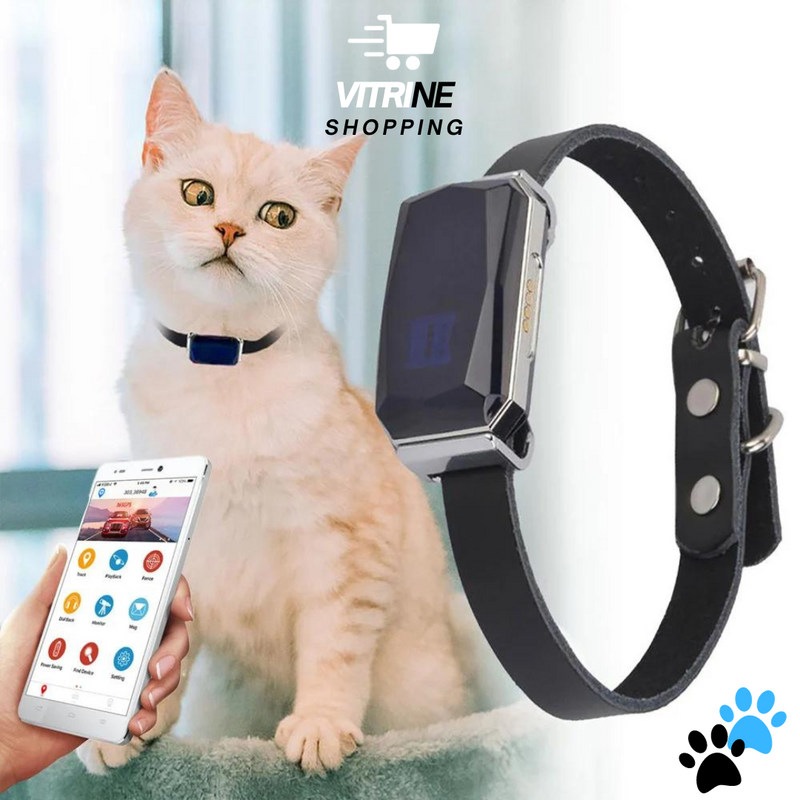 Coleira GPS para PeT - Cachorro e gato